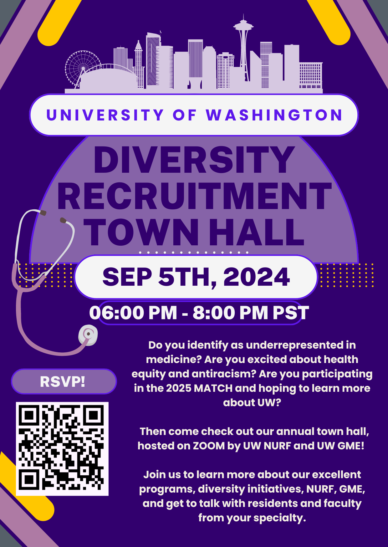 UW NURF Town Hall Flyer